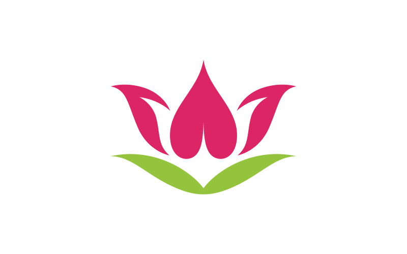 Beauty Lotus Vector Logo Template design. 6