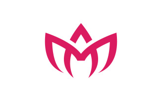 Beauty Lotus Vector Logo Template design. 9