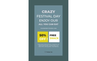 Instagram Stories Crazy Festival Day