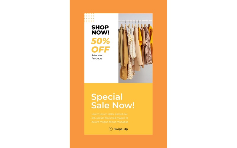 Instagram Stories Special Sale Now Social Media