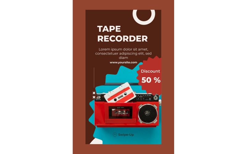 Instagram Stories Tape Recorder Social Media