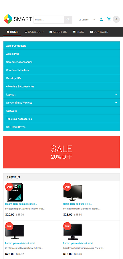Tablet Layout