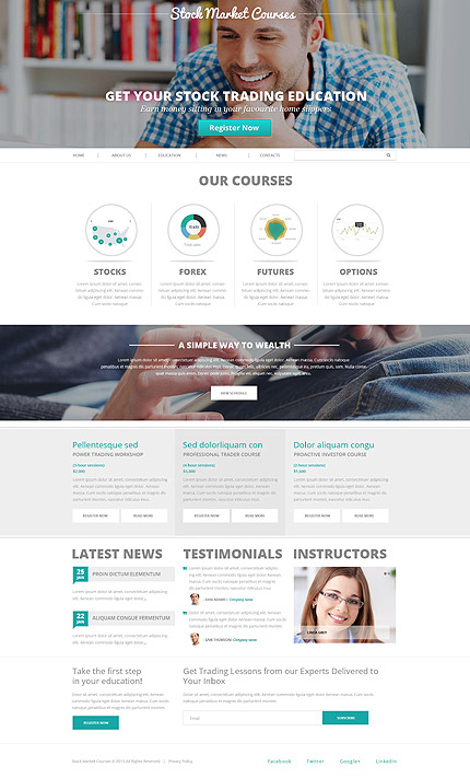 Business Website Template Website Templates - 