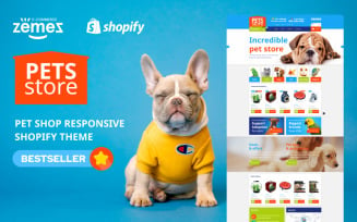 Animals and Pet Shop Responsive Shopify Theme