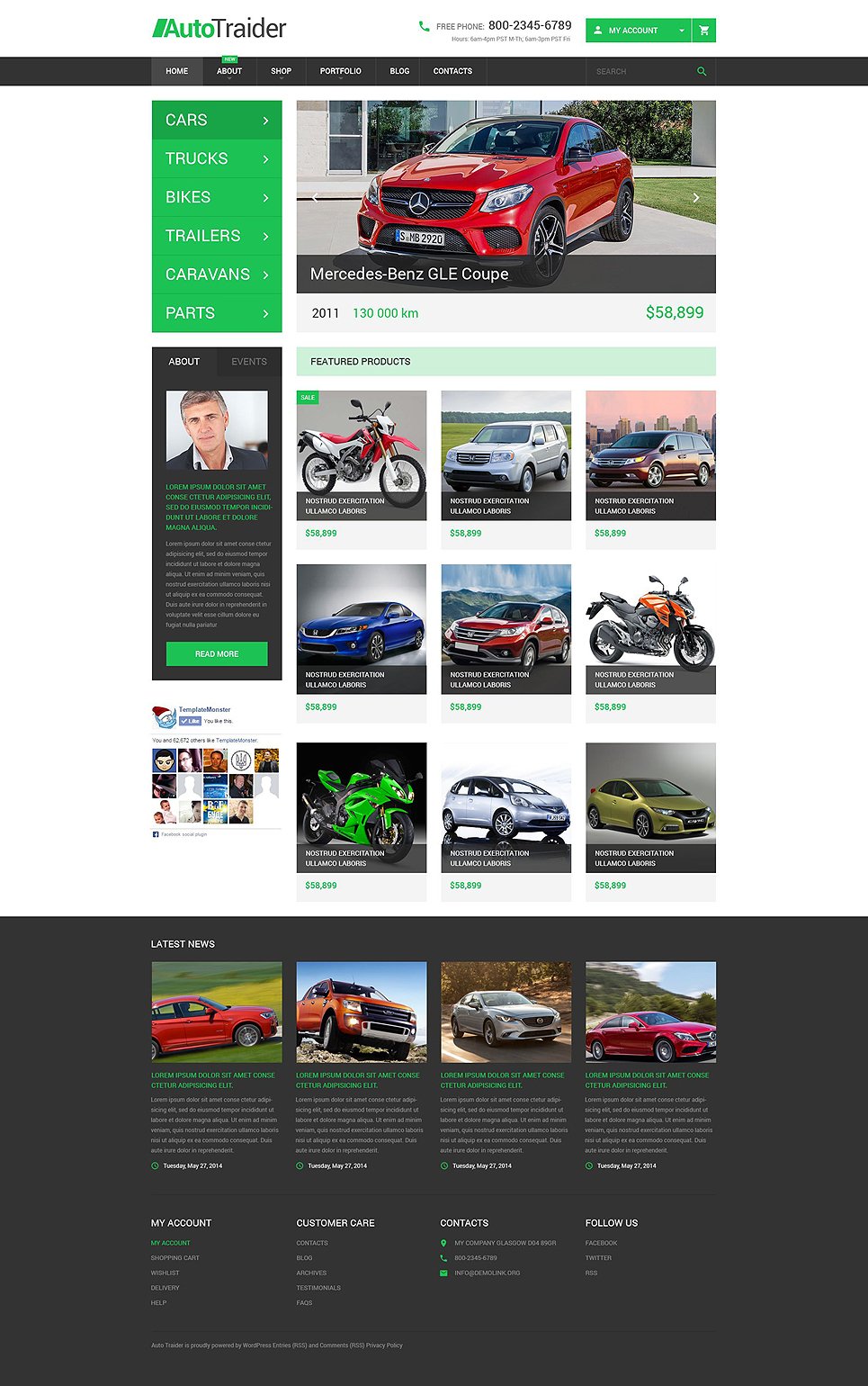 AutoTraider WooCommerce Theme New Screenshots BIG