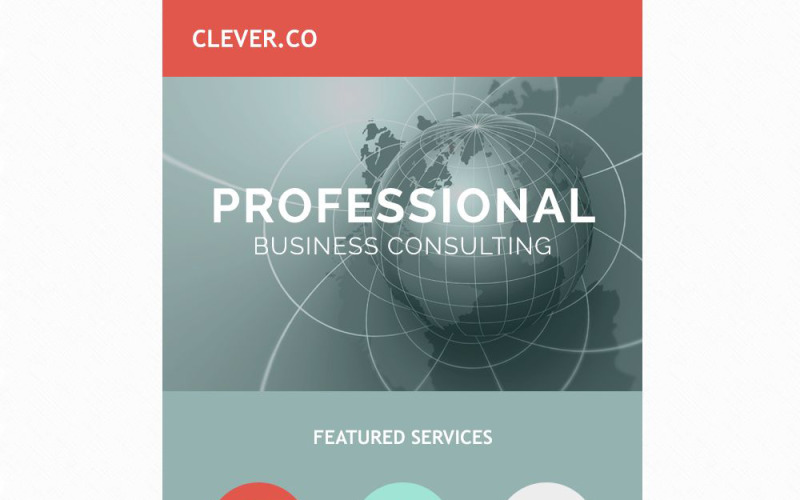 Business & Services Responsive Newsletter Template