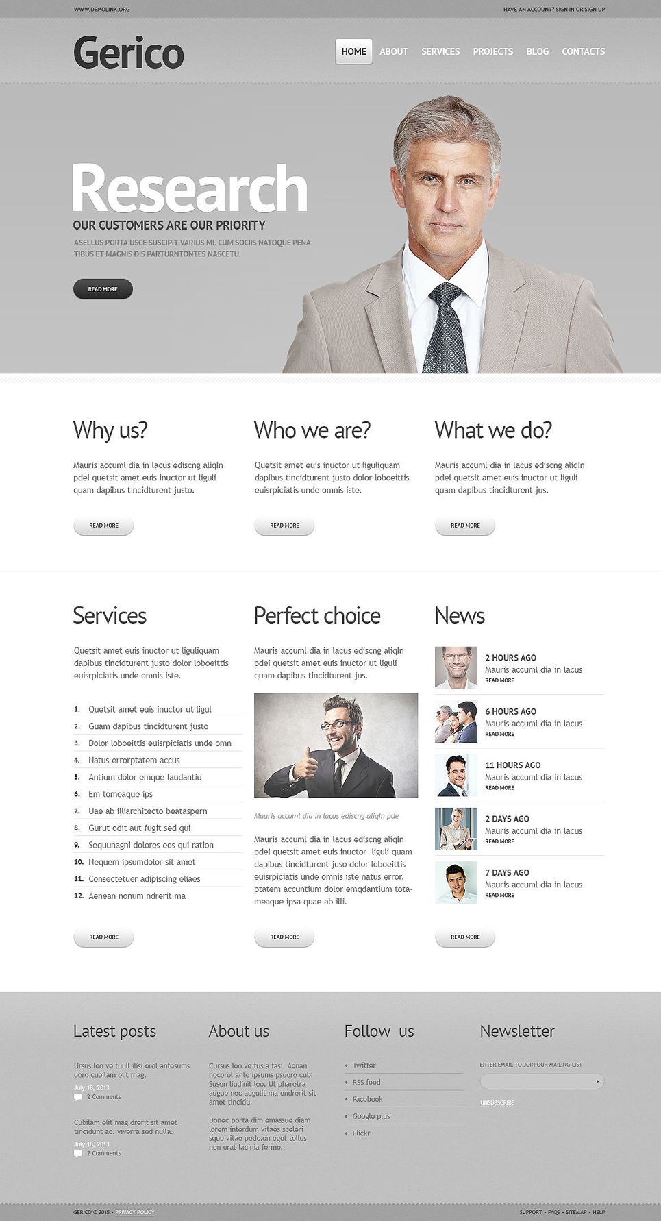 Business Responsive Joomla Template New Screenshots BIG