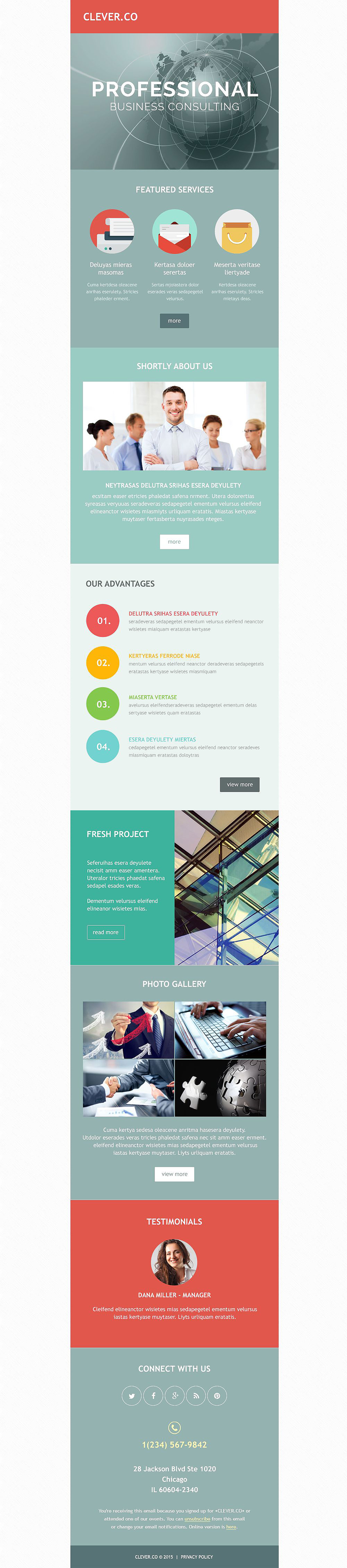 Business Responsive Newsletter Template New Screenshots BIG