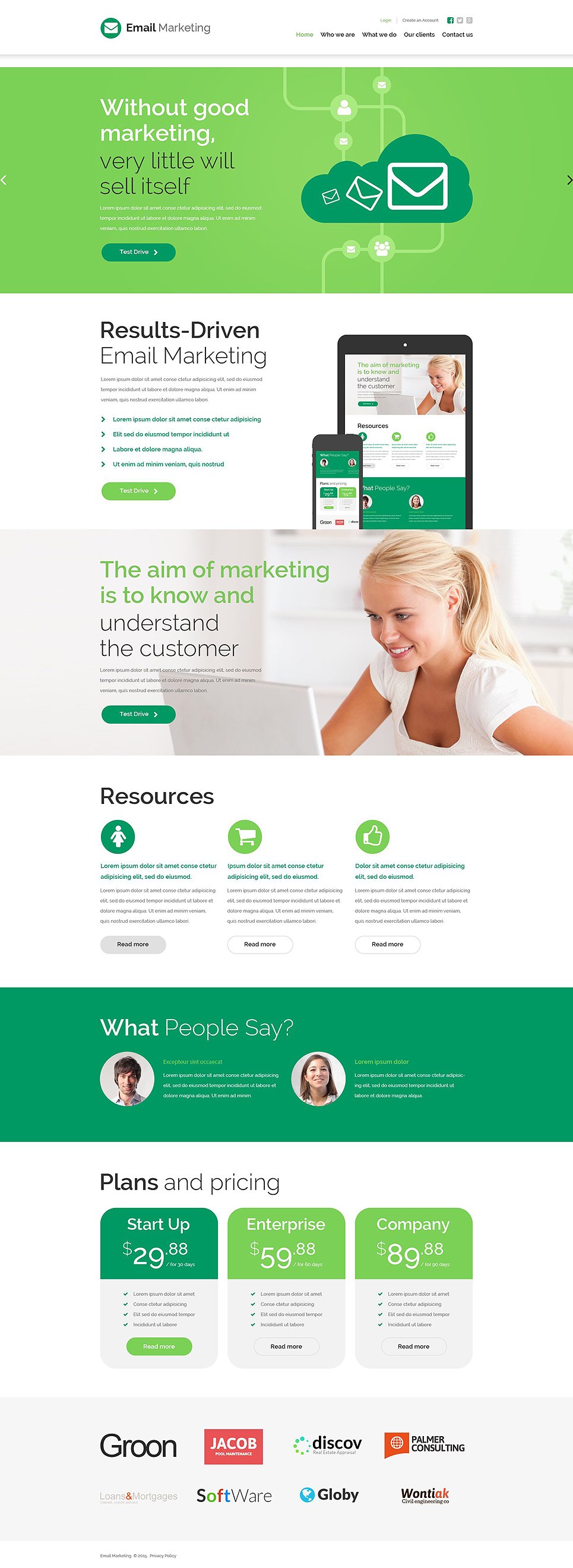 Business Responsive Website Template New Screenshots BIG