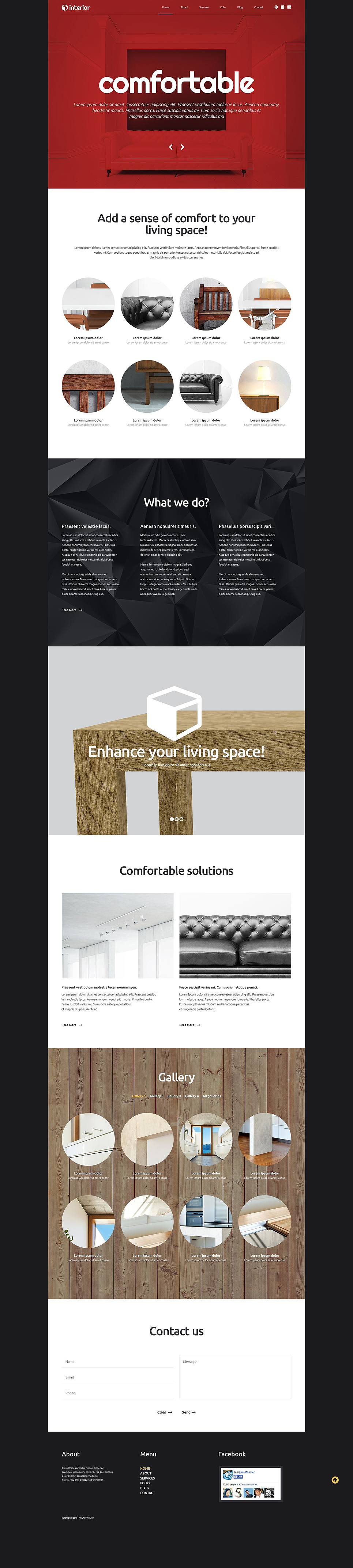 Decor and Furniture WordPress Theme New Screenshots BIG