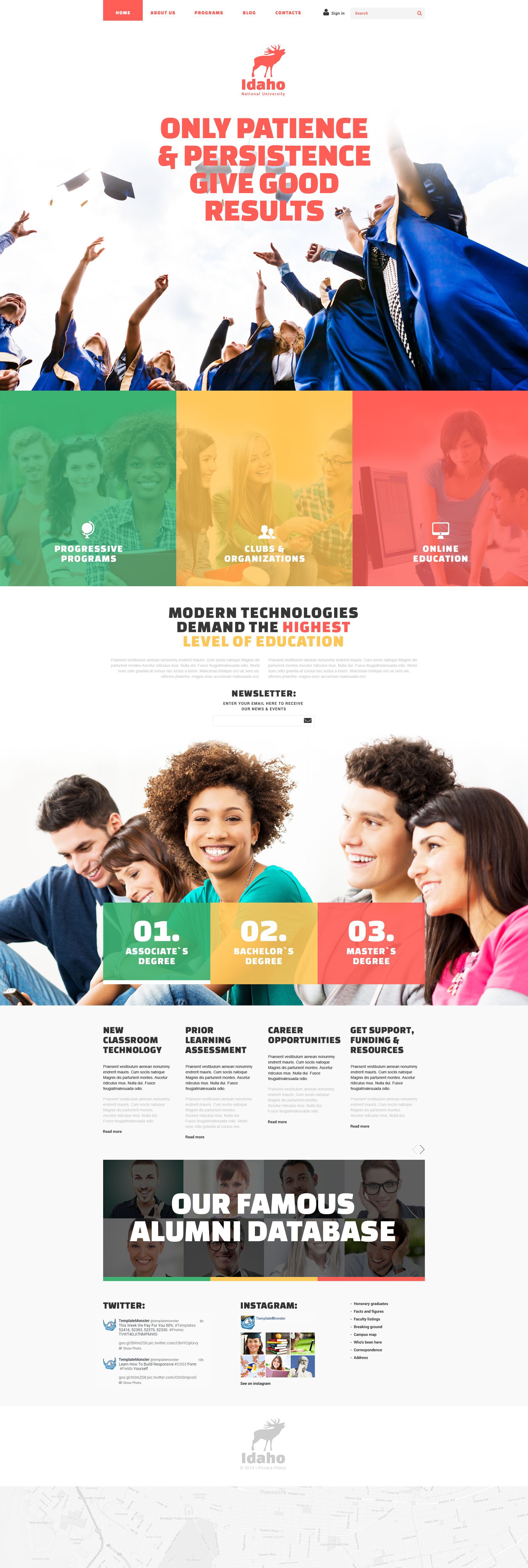 "Education" thème Joomla adaptatif #54039
