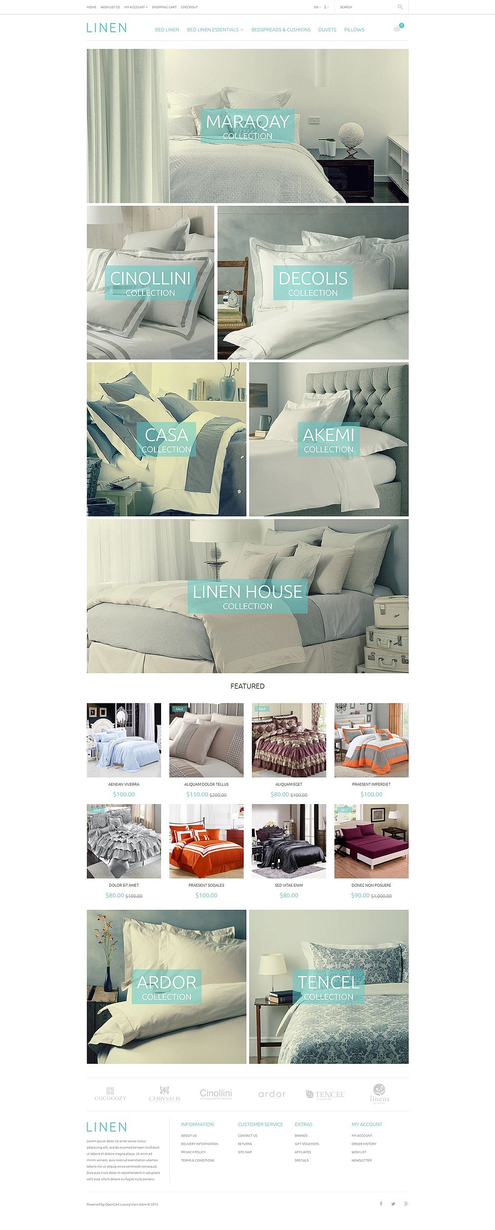 Goodies For Sleep OpenCart Template New Screenshots BIG