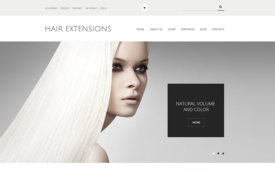 Hair Extensions Salon WooCommerce Theme