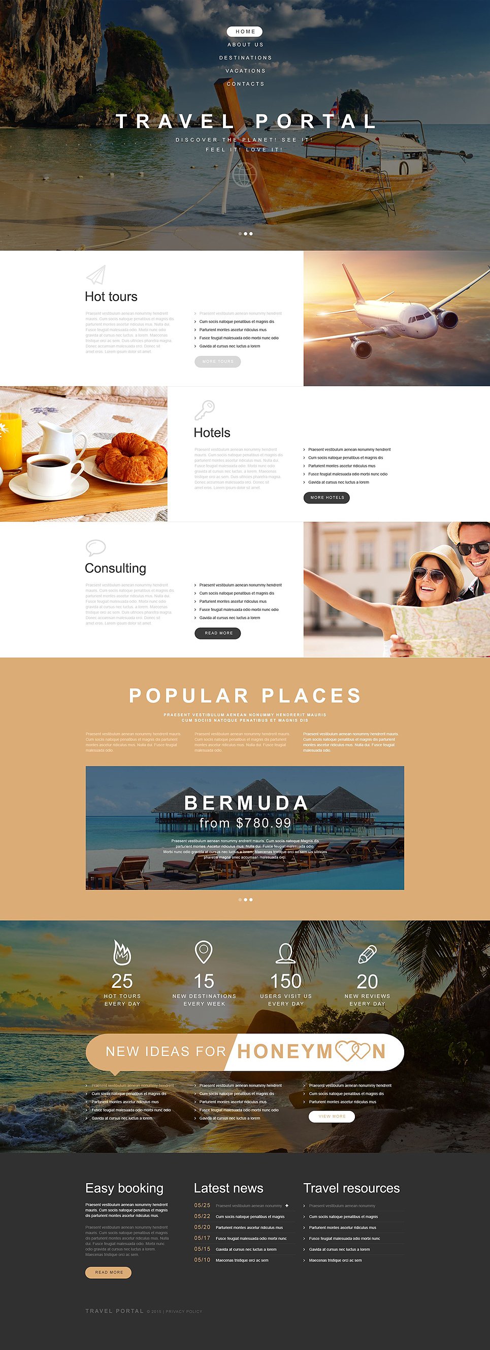 Travel Agency Muse Template New Screenshots BIG