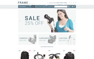 Video Store Responsive Shopify Theme