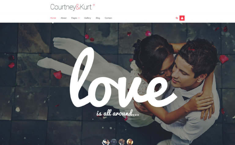 Wedding Responsive Joomla Template Big Screenshot Wedding Responsive Joomla Template New Screenshots BIG