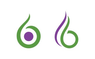 Flames Logo icon illustration vector design template v3.19