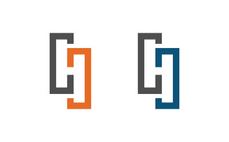 H Logo Letter Modern Logo illustration Template design v1.3