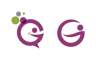 Healthy life Human character logo sign illustration v3.26