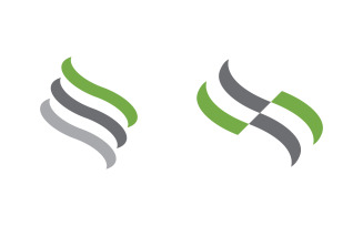 Business S letter logo design icon vector template v3.7