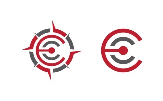 C Logo Modern Logo illustration Template design v3.1