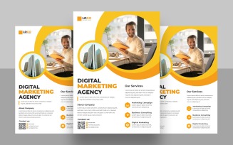 Digital Marketing Agency Flyer Template Ver-12