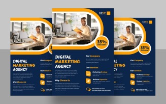 Digital Marketing Agency Flyer Template Ver-17