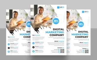 Digital Marketing Agency Flyer Template Ver-23