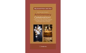 Instagram Stories Anniversary Celebration