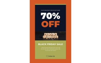 Instagram Stories Black Friday Sale