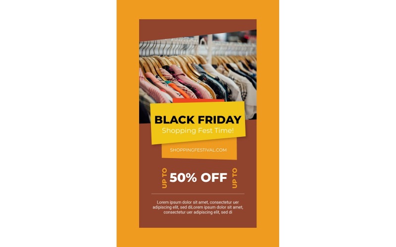 Instagram Stories Black Friday Shopping Fest Time Social Media