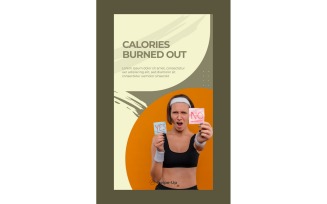 Instagram Stories Calories Burned Out