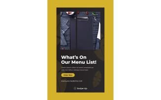 Instagram Stories Menu List