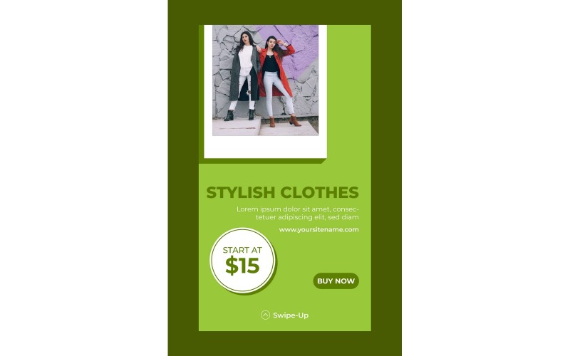 Instagram Stories Stylish Clothes Social Media