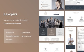 Lawyers Responsive Email Template