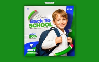 Chalkboard Style Back to School Templates