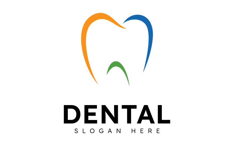 Dental logo design vector illustration.12 Logo Template