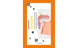 Instagram Stories 50% Discount Shop Now Vol.2