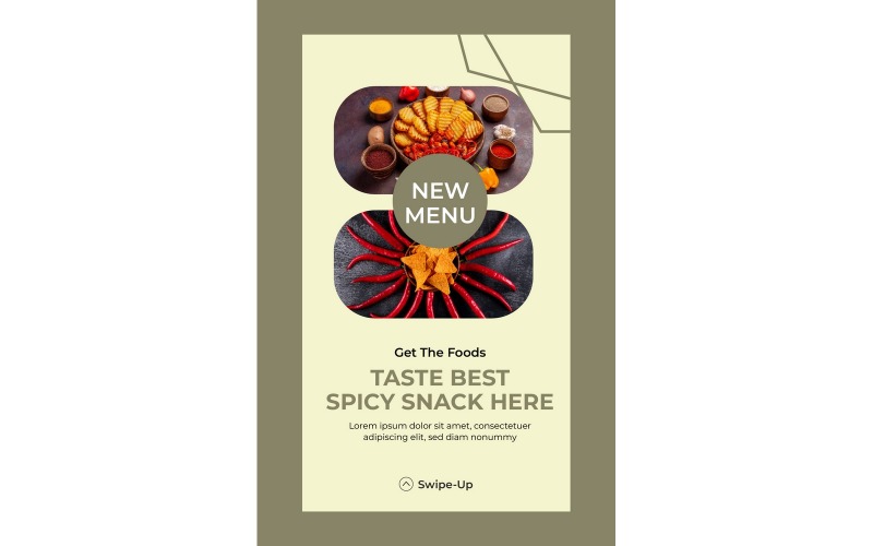 Instagram Stories Taste Best Spicy Snack Social Media