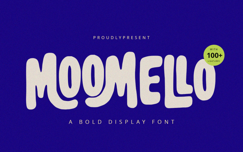 Moomello - Bod Display Font