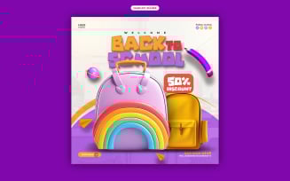 Student Welcome Back to School Template