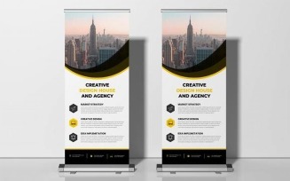 Business Roll up Display Standee Banner Template Ver-21