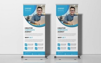 Business Roll up Display Standee Banner Template Ver-25