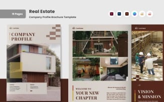 Luxury Real Estate and Construction Brochure