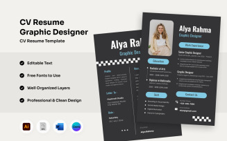 Modern Global Remote Job Resume