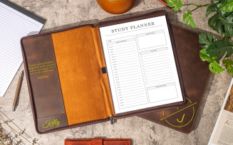 Study Planner Canva and MS Word