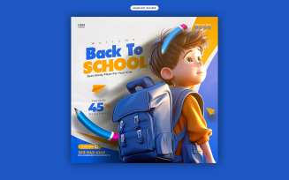 Stylish Back to School Social Posts