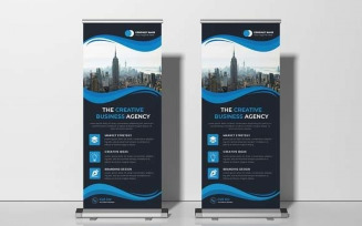 Business Roll up Display Standee Banner Template Ver-31