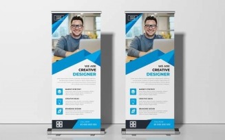 Business Roll up Display Standee Banner Template Ver-41