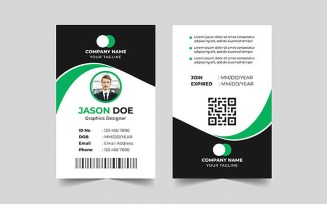 Corporate ID Card Template Ver-2